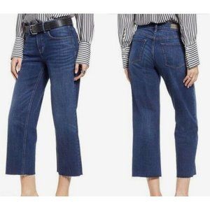 Treasure & Bond Women's Pants Jeans Shelter Mid-Rise Crop Wide Leg Jeans Sz 27